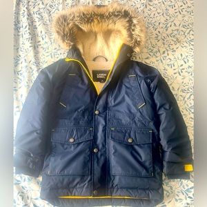 Lightly Used - Boys Landsend Medium Snow Jacker